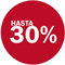 Vinilo de Rebajas 30%| Cartel Rebajas | Rebajas en tu escaparate | Pegatinas adhesivas Rebajas | Ofertas de su establecimiento| Oportunidades en su negocio Rebajas | Descuentos de su establecimiento