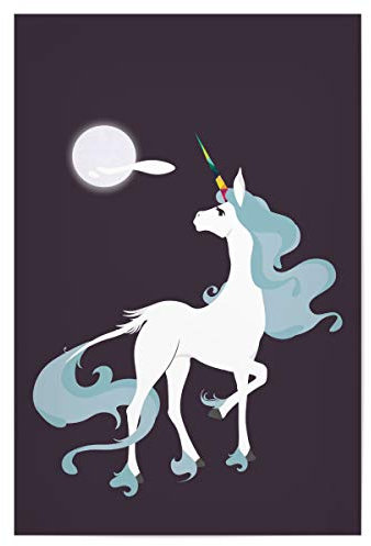 artboxONE Poster 60x40 cm Für Kinder This is The Last Unicorn - Bild Pony Children Dream