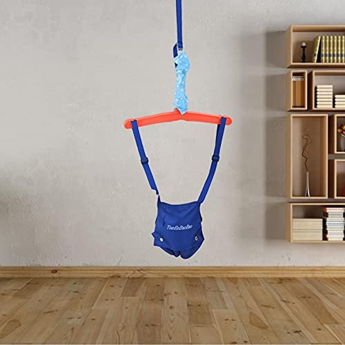 Keptfeet Baby Door Jumper, Doorway Jumper Swing Bumper Jumper Set Ginnico con Cinturino Regolabile con Morsetto per Porta per Neonato 6-24 Mesi