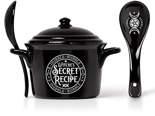 Alchemy Schüssel Witches Secret Recipe Schwarz