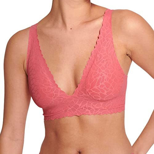 sloggi Damen Zero Feel Lace 2.0 Top, Desert Rose, XS