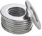 Fajoeda 25 Stück Unterlegscheiben Flache M10,Groß Beilagscheiben Edelstahl M10 A2 V2A 304 Unterlegscheibe für Schrauben, Muttern, Gewindestange, M10 x20mm x1.5mm