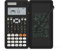 GUYUCOM Scientific Calculator with Notepad, Multiview 4-line Dual Power, School Supplies Engineering Professional Calculators with LCD Writing Pad for Junior, Middle, High School and College Students