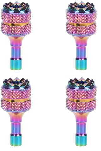 3 Pro/4 Pro Steuerknüppel, 4 Stück Abnehmbare Drohnen-Joysticks aus Aluminiumlegierung für DJI Mini 3/Mini 3 Pro/Mini 4 Pro/Air 3/Mavic 3 Pro RC & RC 2 Fernbedienung Ersatzzubehör(Bunt)