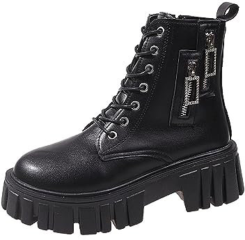 Stivali Donna con Tacco Alto Bianco Stivaletti Donna Pelle Vera Anfibi Donna Platform Stivali Estivi Donna Morbidi Stivali Biker Donna Stivali estive Stivaletti Bambina Invernali Stivaletti