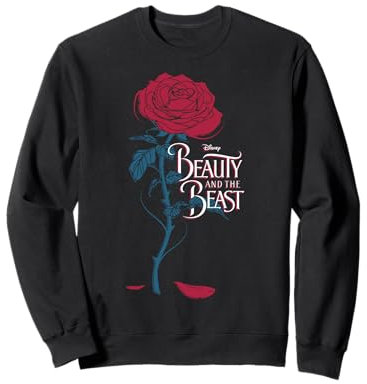 Disney-Logo „Die Schöne und das Biest“ mit welkender Rose Sweatshirt