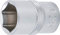 BGS 2919 | Steckschlüssel-Einsatz Sechskant | 12,5 mm (1/2) | SW 19 mm | CV-Stahl | Stecknuss