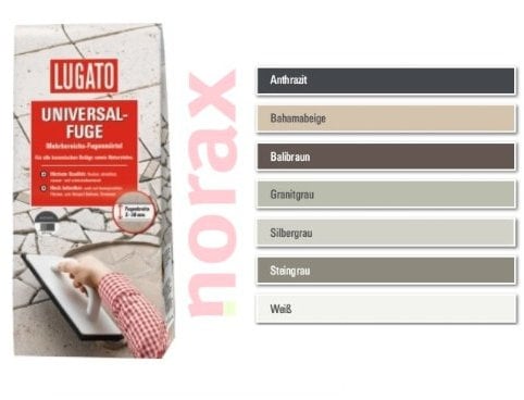 Lugato Universal-Fuge 5 kg granitgrau - Mehrbereichs-Fugenmörtel