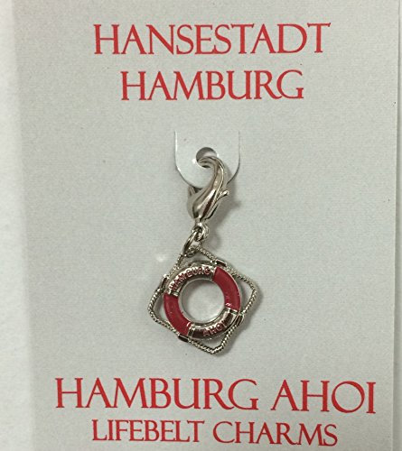 BBV Hamburg Anhänger Hamburg AHOI Rettungsring rot Ankeranhänger