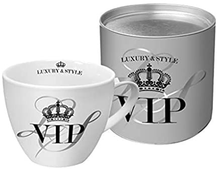 PPD Tasse VIP grau 0,35 l Porzellan