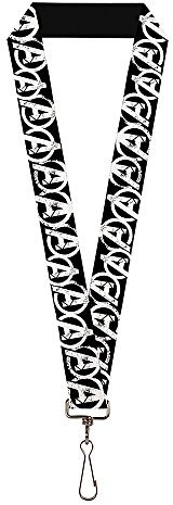 Buckle Down Damen Lanyard-Avengers Schlüsselanhänger, Mehrfarbig, Standard