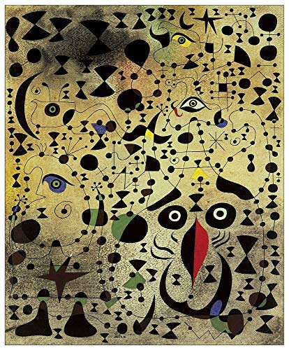 Artopweb TW21704 Mirò-The Beautiful Bird Dekorative Paneele, MDF Wood Panel, Multifarbiert, 60x73 Cm