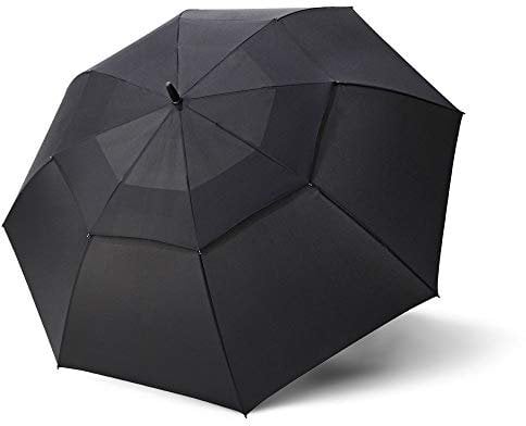 Doppler Fiber Golf AC Air Regenschirme schwarz 102 cm, Ø 137 cm, 717866