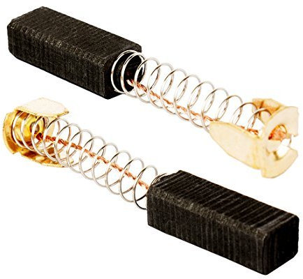 Escobillas de carbón de 20 mm x 7 mm x 6 mm para sustituir los motores eléctricos, 1 par.