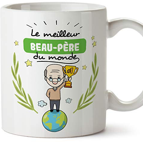 Mugffins Mug/Tasse Beau-Père -Famille Monde -Idées Cadeaux Drôles -Tasses de Café/Thé
