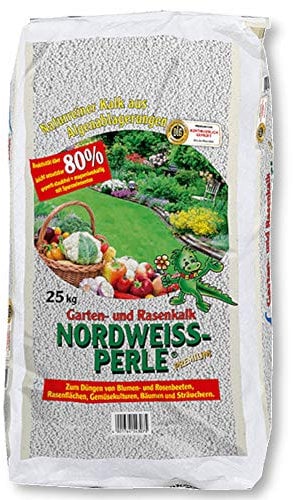 Nordweiss Perle Chaux de jardin 25 kg Activateur de sol sans poussière