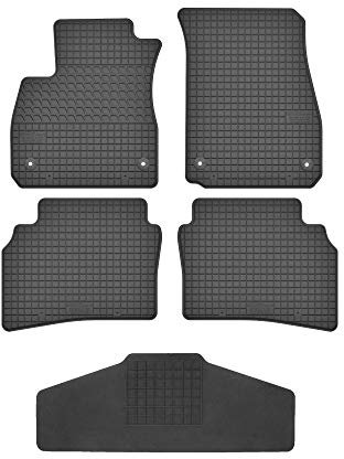 Fußmatten Vorne, Hinten + Tunnel Matte 5er Set für Opel Insignia B ab 2017 Gummi Gummimatten