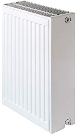 Austausch-Heizkörper 33/550/700-4 Anschlüsse: 2x recht ½“IG, 2x links ½“IG - Verkehrsweiß (RAL 9016)