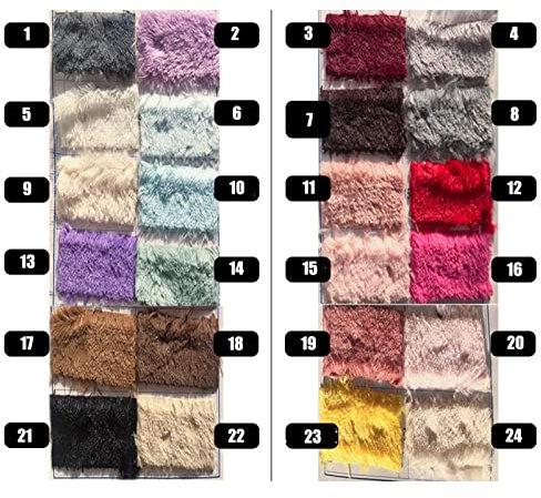 LDIW Grande Puff Bean-Bag de Sala (sin Relleno), Premium Lavable PV Terciopelo Cubierta para Sofá Perezoso Bolsa de Frijol Grande, para Adultos y Niños,Custom Color,91cm61cm