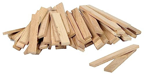 Klötzchenmann Bastelklötzchen ohne Klebeband 22x8x160 mm (Eiche 190 Stück)