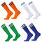 SKHAOVS 4 Paar Kinder Kniehohe Fußball Socken, Fußballsocken, Sportsocken Trainingssocken Rugby Basketball Socken, Atmungsaktive Elastische für 5–12 Jahren, Jungen und Mädchen, 4 Farben (4 Paar)