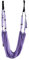Aerial Yoga Rope for Back Pain, Waist Back Leg Stretch Strap, Yoga Fitness Band, Leg Stretching Assist Trainer, Swing Stretching Strap Yoga Belts (Purple)