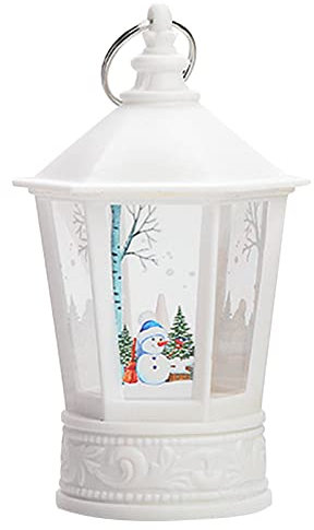 Outdoor LED Lanterns Battery Powered Hanging Lights With Hook Christmas Garden Tree Yard Holiday Decorations Christmas Lantern Lights Decor Indoor Outdoor Decorations Decorative Illuminated Small Led
