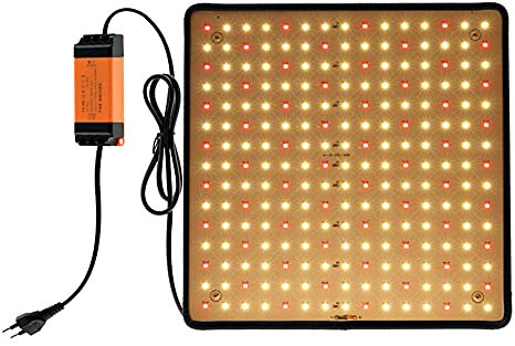 KTCINA Pflanzenlampe Led Vollspektrum 225 Leds 45w Pflanzenlampe Led Hängend Mit 4 Haken Pflanzenlampe Anzucht Pflanzenleuchte Led Für Zimmerpflanzen Gemüse Blumen (Warmweiß + Rot)