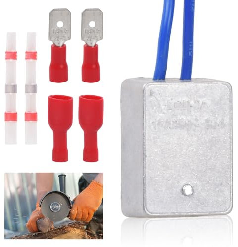 Joyan Softstart Modul Set, Anlaufwiderstand Sanftanlauf, Softstart Modul Set 230V 15A für Elektrowerkzeuge wie Kreissäge Kappsägen Handkreissäge Winkelschleifer