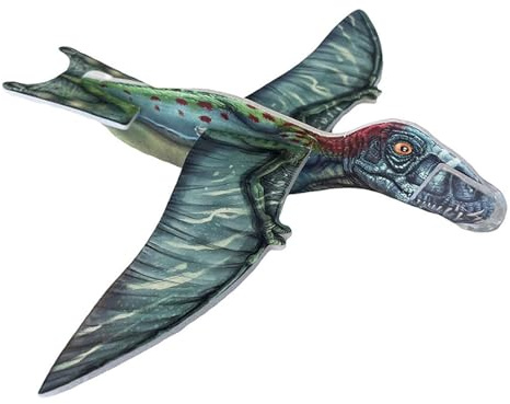 John Toy Dinosaurier Schaumflugzeug 6,5 x 22cm