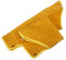 NUOBESTY 1par Manguitos De Soldadura De Piel De Vaca Mangas Anticalor Y Antichispas Para Protección De Brazos Con Botones Metálicos Amarillo