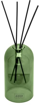 Schöner Wohnen Kollektion Raumduft Diffuser Mod. Basil, langanhaltender Duft, beruhigende Atmosphäre, Elegantes Glasdesign