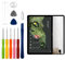 Display LCD compatibile con Google Pixel Tablet 11 inch 2023 LCD Display Touchscreen Digitizer montaggio con kit di strumenti di riparazione, nero