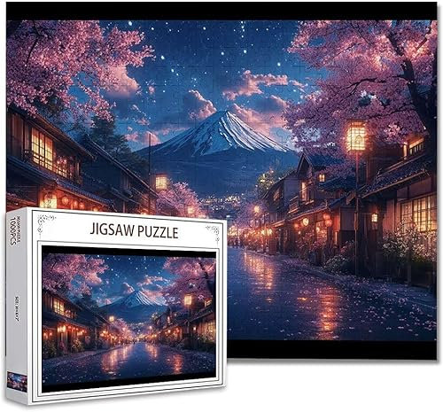 Puzzle 4000 Teile Japan Klassische Puzzle Erwachsene Holzpuzzle Ein Herausforderndes RäTsel Denken Trainieren Gehirn Stimulieren Compact Box Mit Poster, Puzzlespiele Die Ganze Familie 87.5x141.5cm S-0