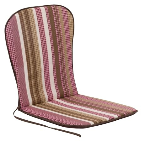 PATIO Stuhlauflage Niedriglehner 74 x 38 cm Sam Monoblock Auflage Sitzkissen mit Schnüren Wendekissen