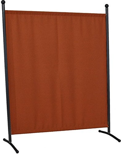 Angerer Freizeitmöbel GmbH Stellwand - Raumteiler & Raumtrenner Sichtschutz - Outdoor Paravent für Windschutz & Schatten auf Balkon (178 x 178 cm, Terracotta)