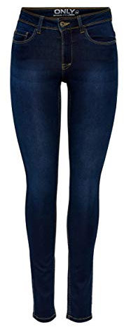 ONLY Femme Onlultimate King Reg Cry200 Noos Jeans, Bleu (Dark Blue Denim), S / 30L EU