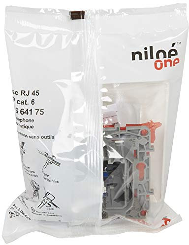 Legrand Niloe Toma RJ45, CAT6, par trenzado con pantalla global, puro, completo