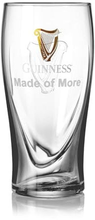 Guinness Custom Engraved Personalized 20oz Gravity Beer Pint Glass | Official Merchandise Large Draught Glass Any Message for Any Occasion
