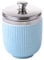 BIA Egg Coddler, Porcelain, Blue Fluted, Single