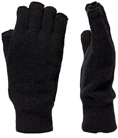 Peter Storm Unisex Thinsulate Fingerless Gloves, Winter Gloves for Men and Women, Winter Accessories