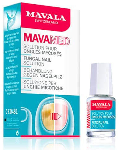 MAVALA - Mavamed 5 ml, Tratamiento Anti-Hongos para Uñas, Reparación y Prevención, Elimina los Hongos, Previene la Micosis, Triple Efecto, Tratamiento y Prevención