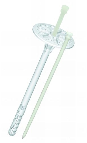 100 chevilles isolation KI 220 multimatériaux à expansion courte D. 10 x Lt. 220 mm - KI220 - Alsafix