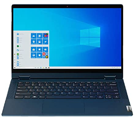 Lenovo IdeaPad Flex 5 14 2 in 1 Laptop, FHD Touch Intel i5-1135G7 Quad CPU,8GB DDR4 RAM, 512GB SSD,Intel Xe Graphics, Win 10, Abyss Blue,1 Yr Lenovo On-site Premium 24.7 Warranty, 64 GB TW Pen Drive