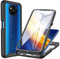 CENHUFO Coque Xiaomi Poco X3 Pro /X3 NFC, Antichoc Housse avec Protection d'écran, 360° Protégé Téléphone Etui Double Face Case Transparent Portable Intégrale Coque pour Poco X3 Pro /X3 NFC - Noir
