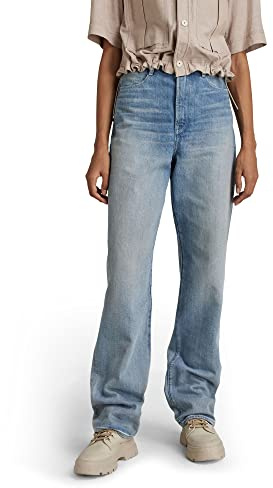 G-STAR RAW Damen Tedie Ultra High Waist Straight Jeans