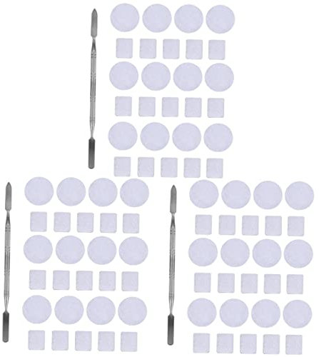FRCOLOR 168stücke Teiliges Magnetische Kosmetik-palette Mit Metall-aufklebern Und Spatel Für Lidschatten Für -make-up Schönheitssalons Und Zuhause