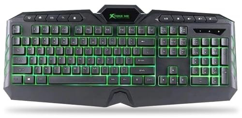 Xtrike Me Dream My Life Teclado Gamers - Retroiluminado, KB-509, Negro