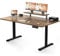 Devoko Electric Standing Desk 160 x 70cm with Monitor Stand, Height Adjustable Desk for Gaming, Home Office Table with 2 Memory Smart Pannel (Rustic Brown)