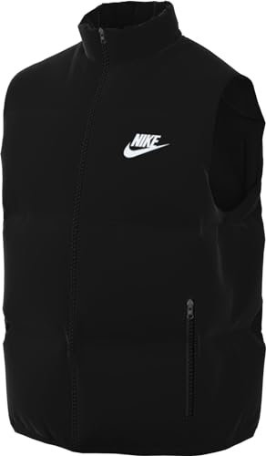Nike FB7373-010 Club Jacket Herren BLACK/WHITE Größe XS